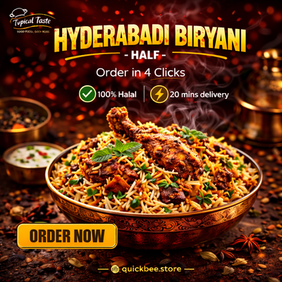 Hyderabadi Biryani - Half