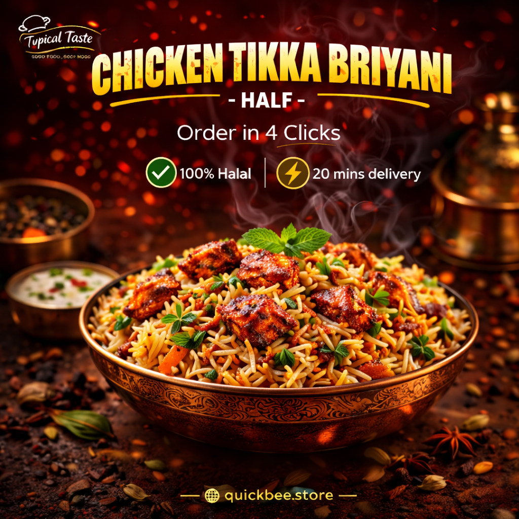 Chicken Tikka Biryani - Full - image 1