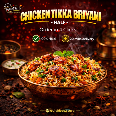 Chicken Tikka Biryani - Full
