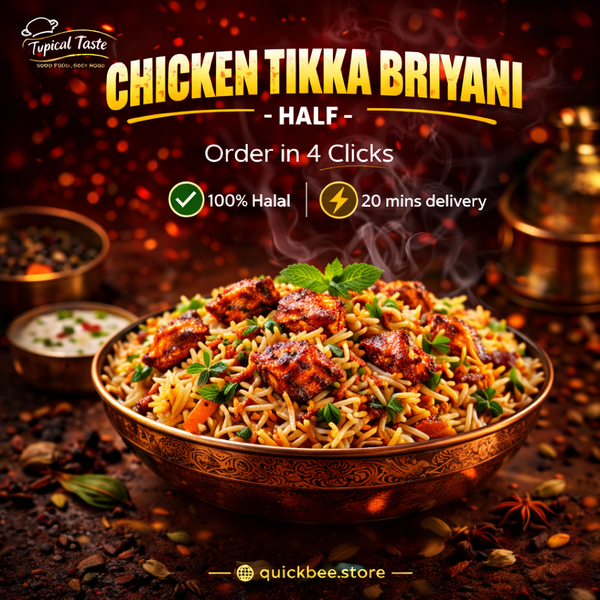 Chicken Tikka Biryani - Full