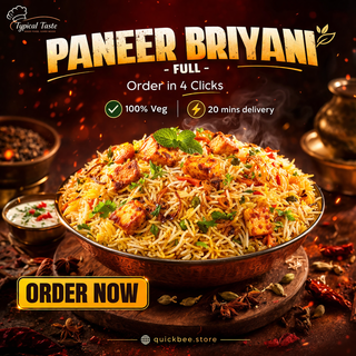 Paneer Biryani - Full