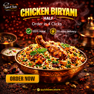 Chicken Biryani - Half