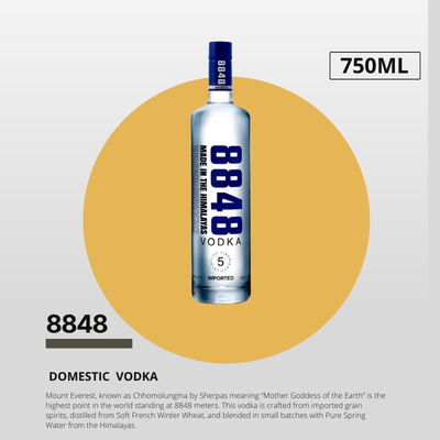 8848 Vodka 750ml