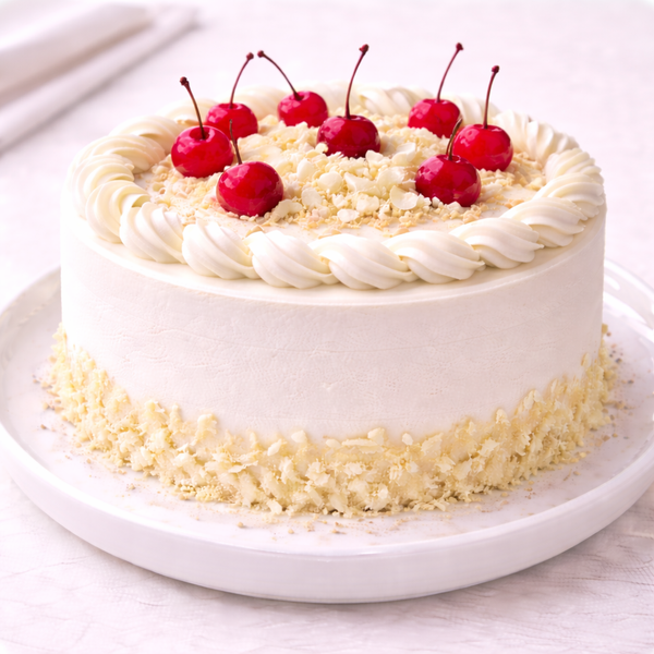 White Forest Cake