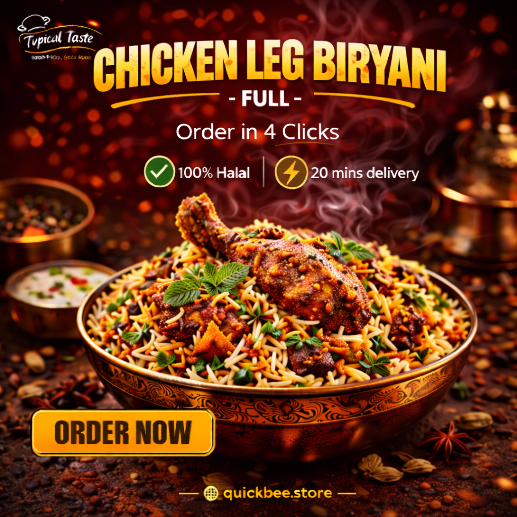 Chicken Leg Biryani - Full - image 1