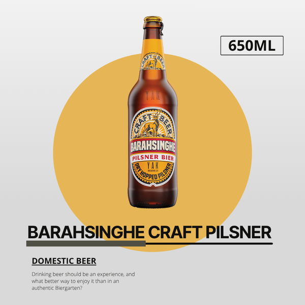 Barahsinghe Craft Pilsner 650ml