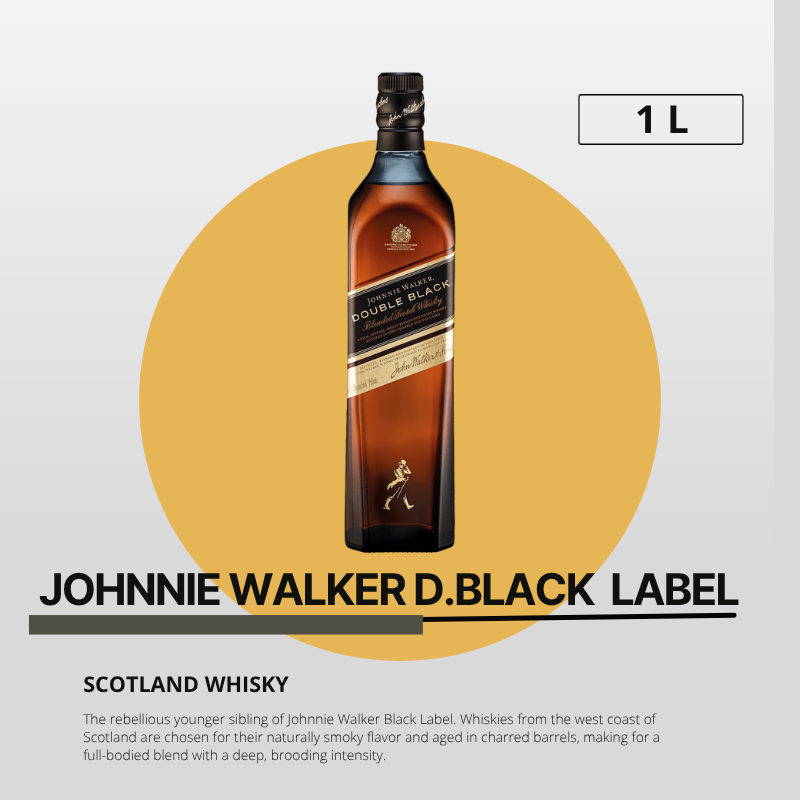 Johnnie Walker Double Black Label 1L - image 1
