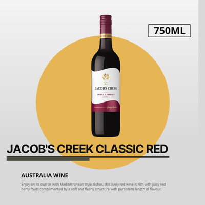 Jacob's Creek Classic Red Wine 750ml