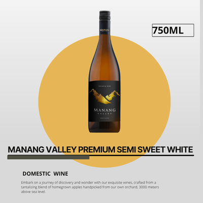 Manang Valley Premium Semi Sweet White Wine 750ml