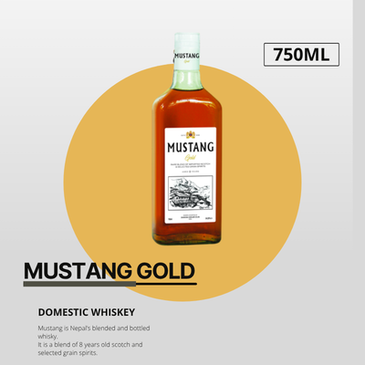 Mustang Gold 750ml