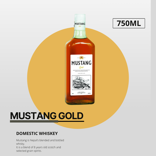 Mustang Gold 750ml
