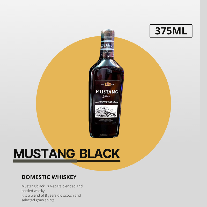 Mustang Black 375ml - image 1