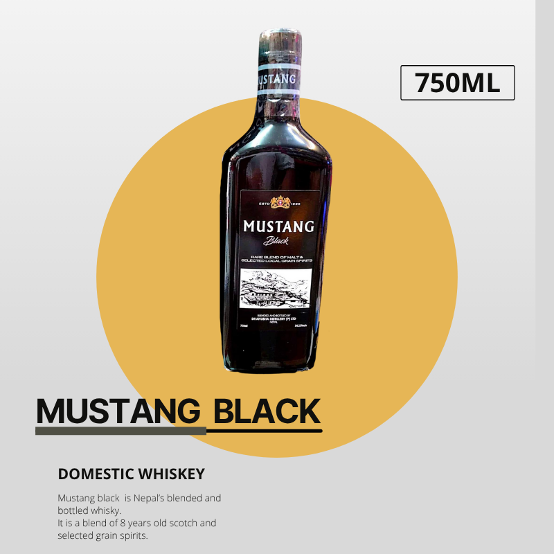 Mustang Black 750ml - image 1