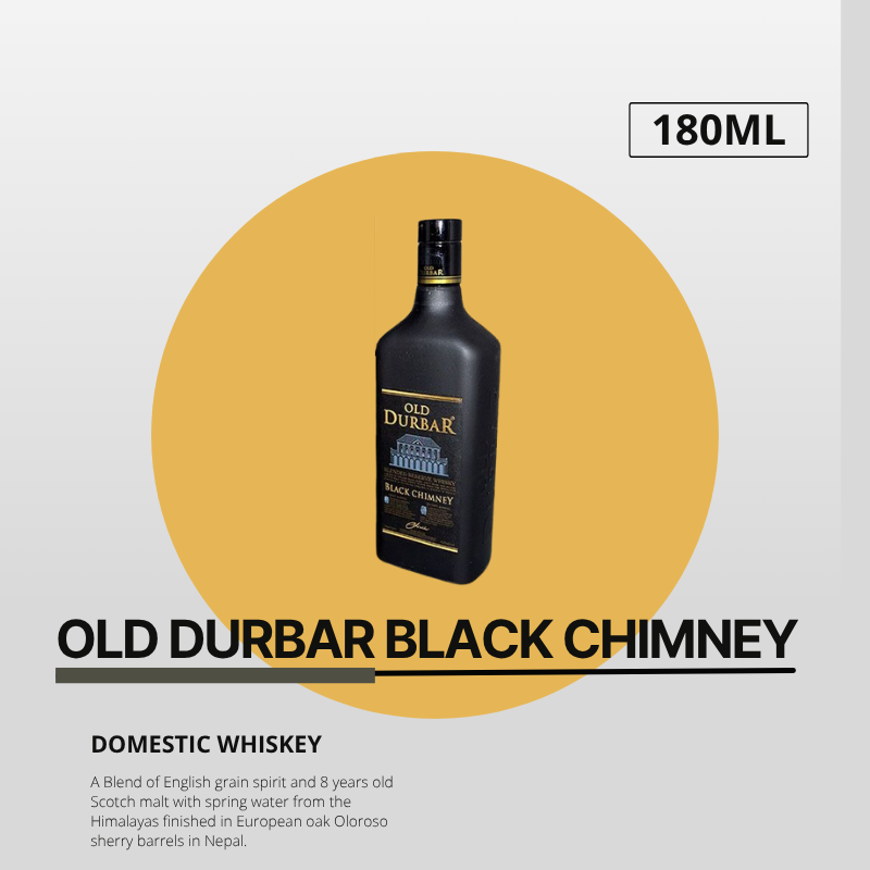 Old Durbar Black Chimney 180ml - image 1