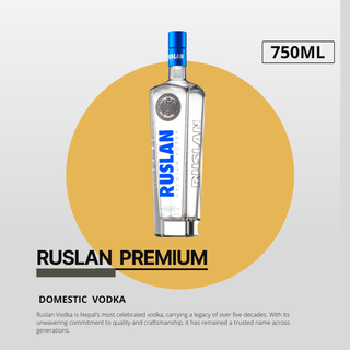 Ruslan Premium Vodka 750ml