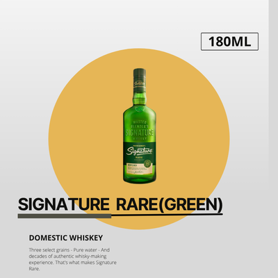 Signature Rare (Green) 180ml