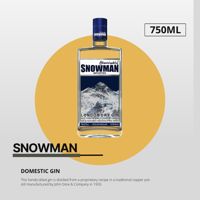 Snowman Gin 750ml